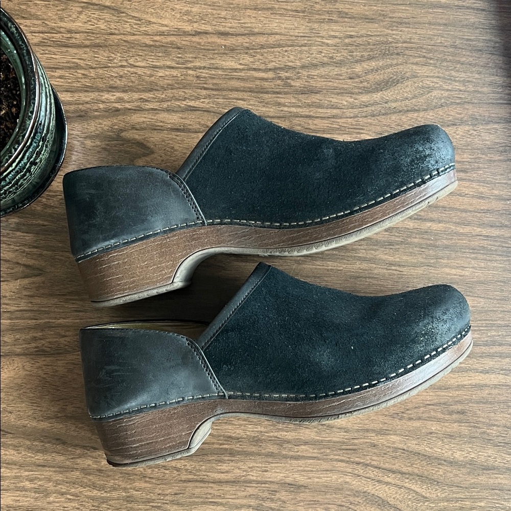 Dansko Brenna black burnished suede 41 - Picture 3 of 8